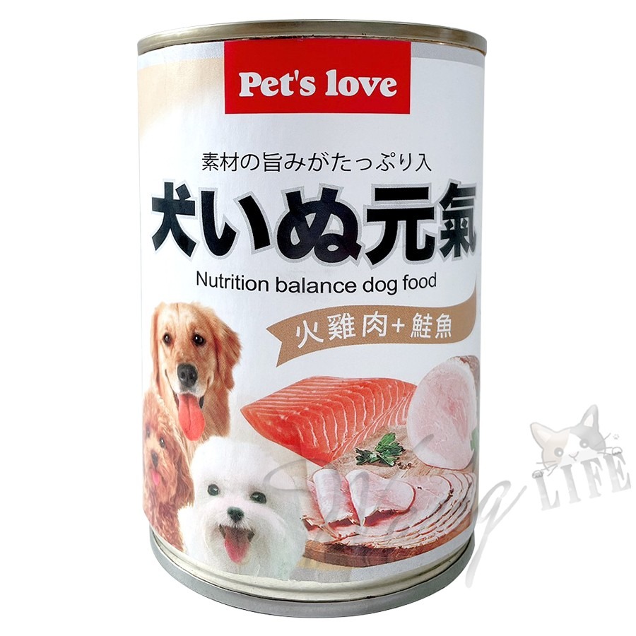 【WangLife】Pet＇s Love 犬いぬ元氣 頂級犬罐 400g 元氣犬 犬元氣 狗罐 狗主食罐-規格圖9