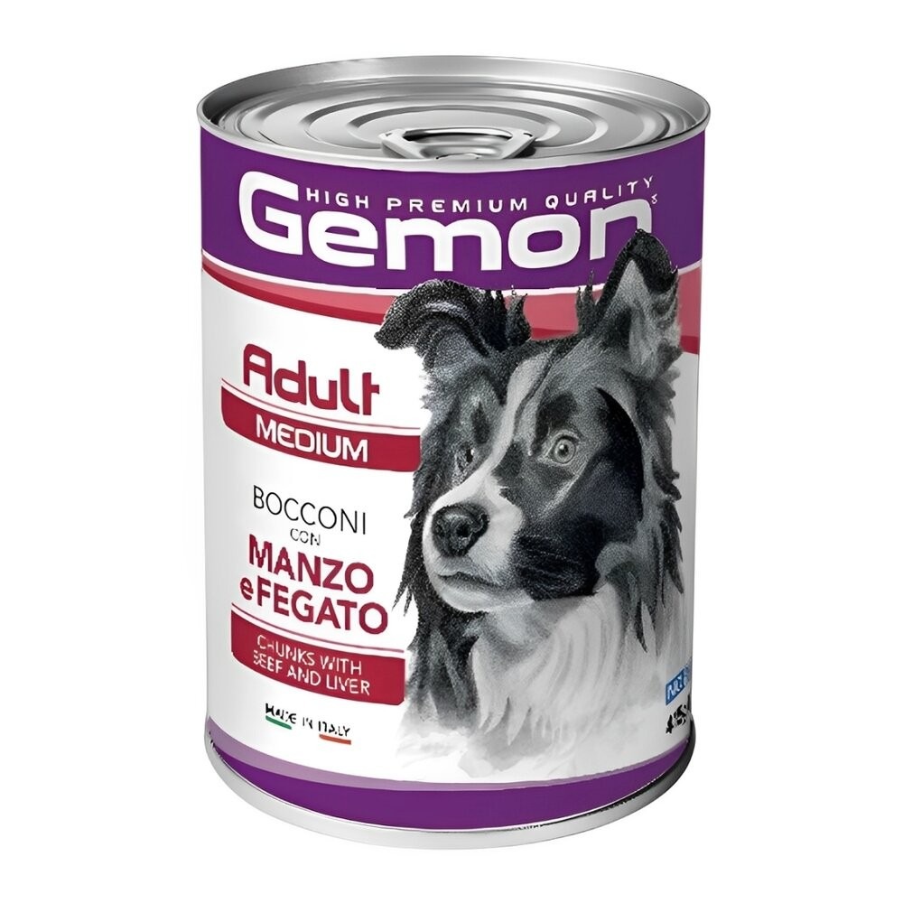 【旺生活】義大利 Gemon 啟蒙【整箱24入】 主食犬餐罐 主食罐 犬罐 415g/罐 狗罐頭-規格圖9