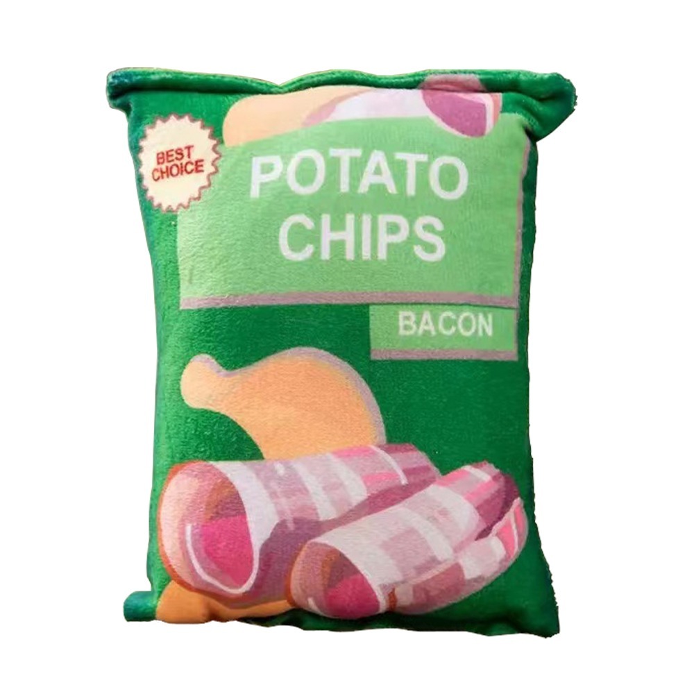 【WangLife】仿真響紙薯片包玩具 犬用玩具 寵物毛絨玩具 狗狗玩具 毛絨玩具-規格圖10