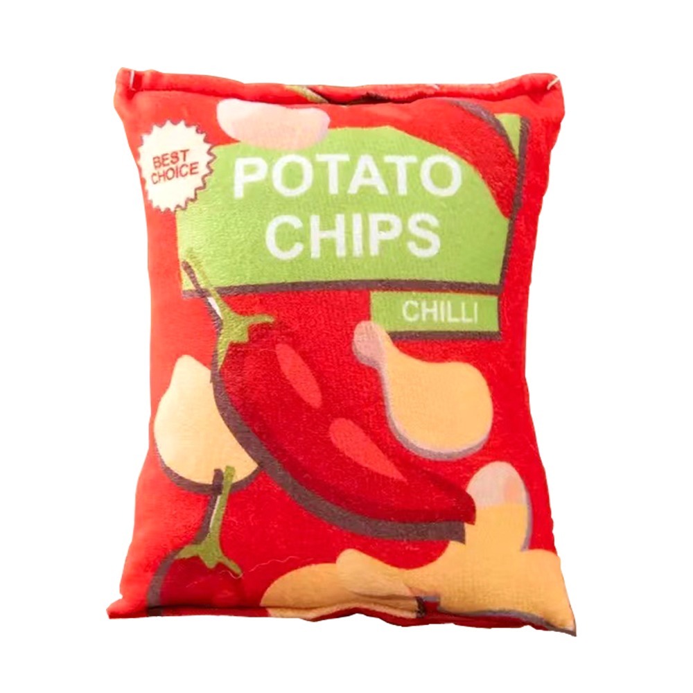 【WangLife】仿真響紙薯片包玩具 犬用玩具 寵物毛絨玩具 狗狗玩具 毛絨玩具-規格圖10