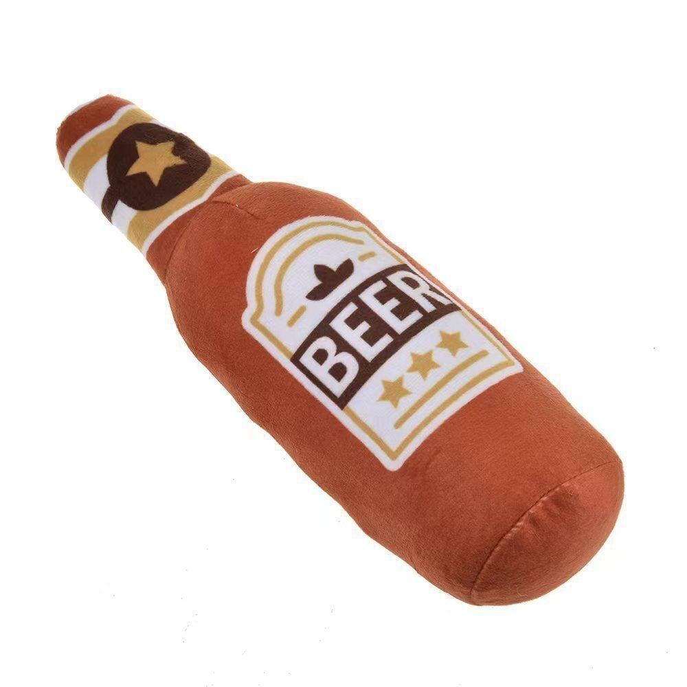 【WangLife】BEER瓶裝玩具 犬用玩具 寵物毛絨玩具 狗狗玩具 毛絨玩具-規格圖7