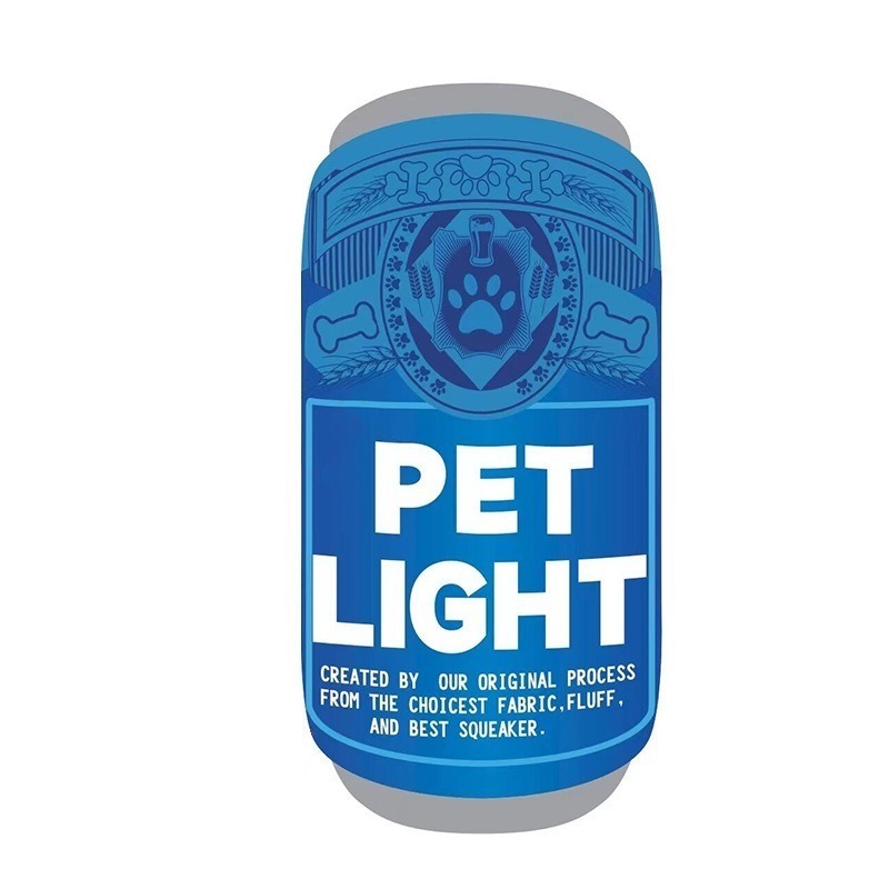 【WangLife】啤酒/可樂 罐裝玩具 犬用玩具 寵物毛絨玩具 狗狗玩具 毛絨玩具-規格圖7