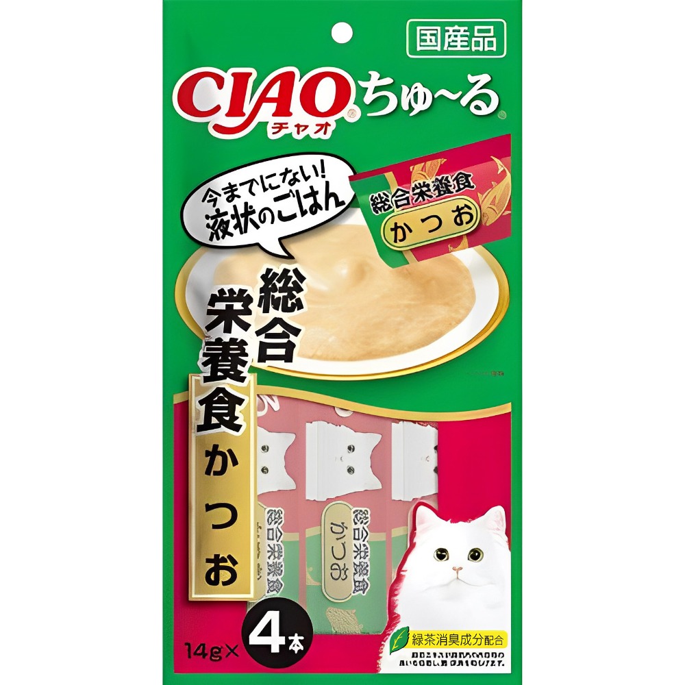 【WangLife】日本CIAO 啾嚕貓肉泥4入 貓零食 貓肉泥 貓點心 貓食品  寵物點心 寵物肉泥 獎勵零食-規格圖4