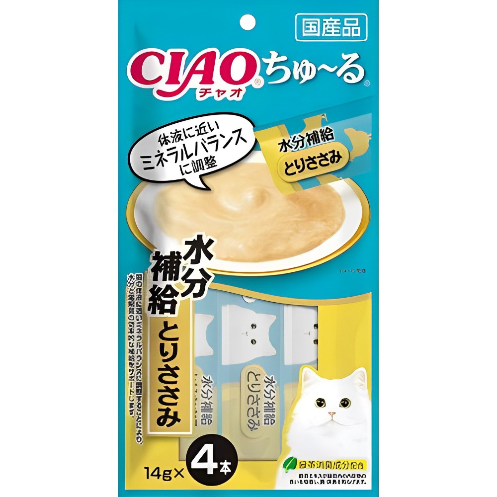 【WangLife】日本CIAO 啾嚕貓肉泥4入 貓零食 貓肉泥 貓點心 貓食品  寵物點心 寵物肉泥 獎勵零食-規格圖4