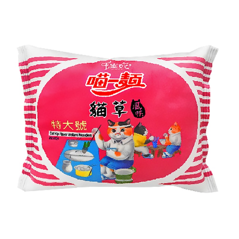 【WangLife】Eat＇s 易特廚 EATS吃 台灣味零食貓草玩具 貓魷味/貓味先/貓仔煎/喵樂果 貓抱枕-規格圖11