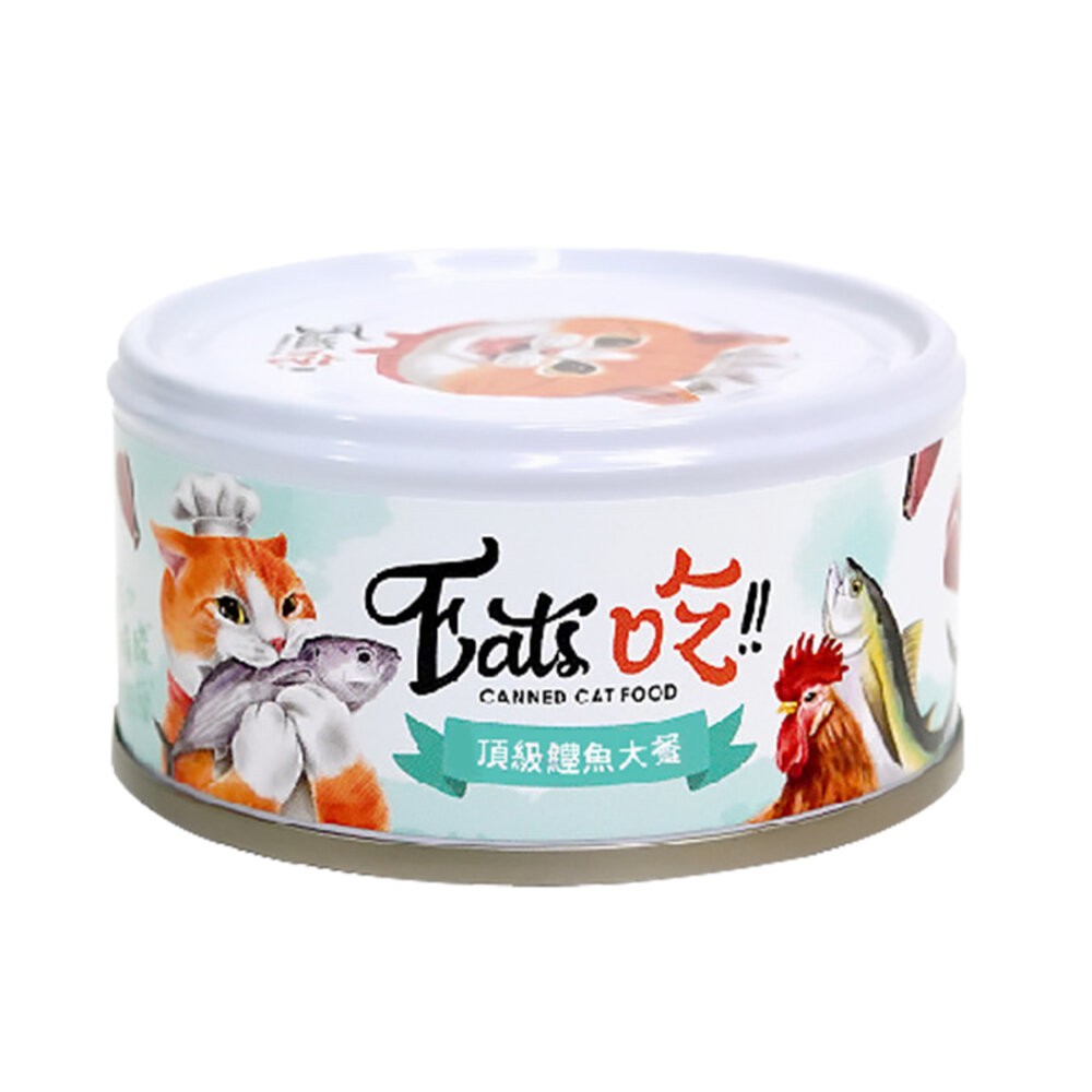 【旺生活】EATS吃 易特廚頂級貓罐 【箱購24入】 副食罐 貓罐 貓點心罐 寵物罐頭 寵物點心罐-規格圖10