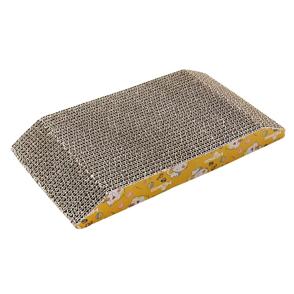 【旺生活】梯型/梯形 瓦愣紙貓抓板  貓玩具 貓抓板 瓦楞紙 貓咪用品 磨爪器 磨爪板 貓用品-規格圖7