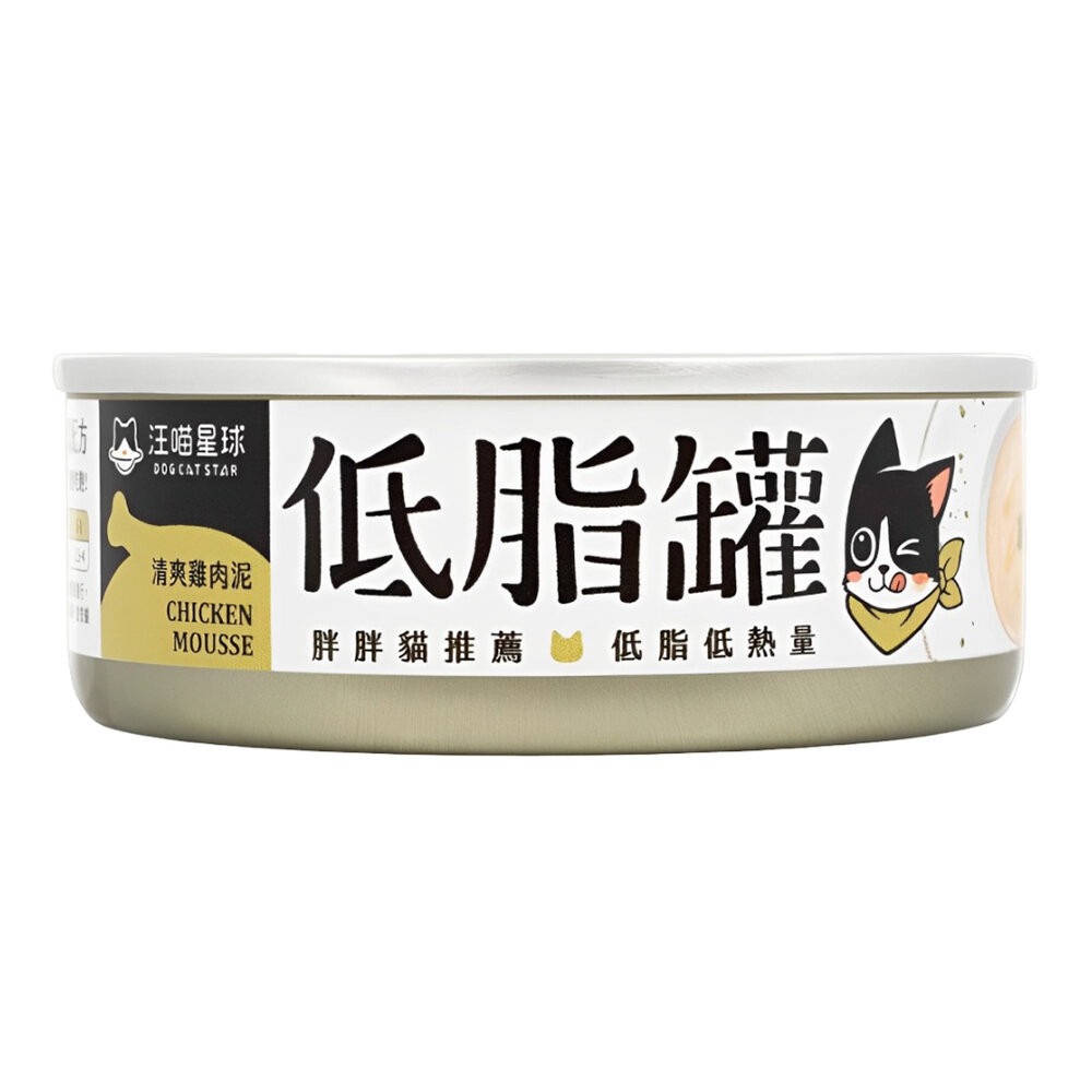 【旺生活】汪喵星球 貓咪低脂無膠主食罐 80G 24入/箱 主食罐 低脂 胖胖貓 無膠 貓罐 貓主食-規格圖9