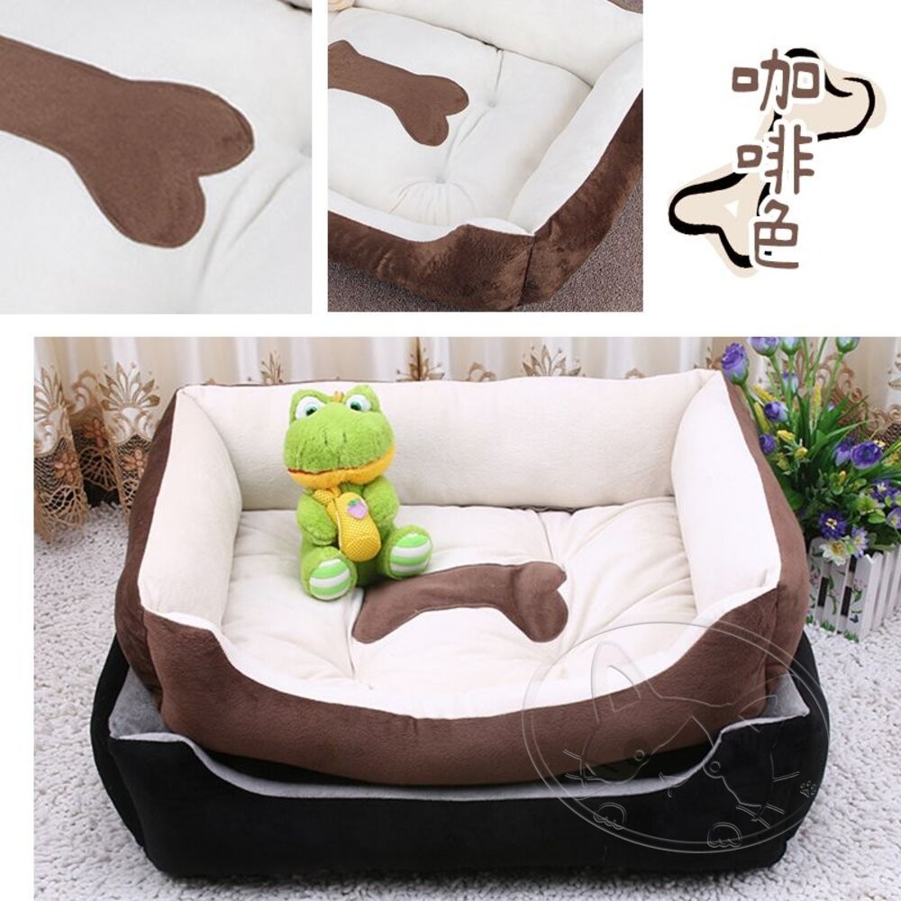 【旺生活】狗骨頭寵物床墊 狗窩 寵物床 涼窩 狗狗墊 寵物窩 貓窩 狗狗床 寵物睡墊 寵物睡床-細節圖10