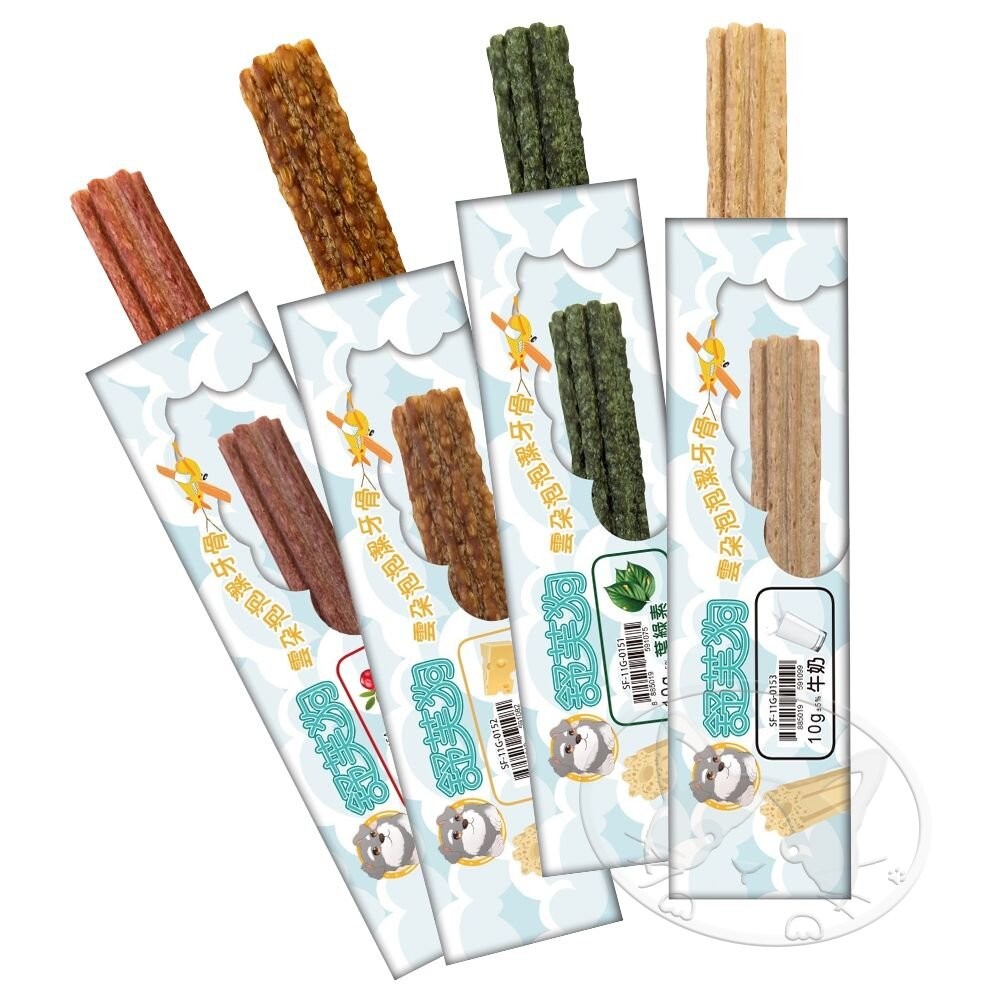 【旺生活】舒芙狗 雲朵泡泡潔牙骨 10g/單支入 狗零食 耐嚼零食 泡泡潔牙骨 狗潔牙骨 狗潔牙 潔牙-細節圖2