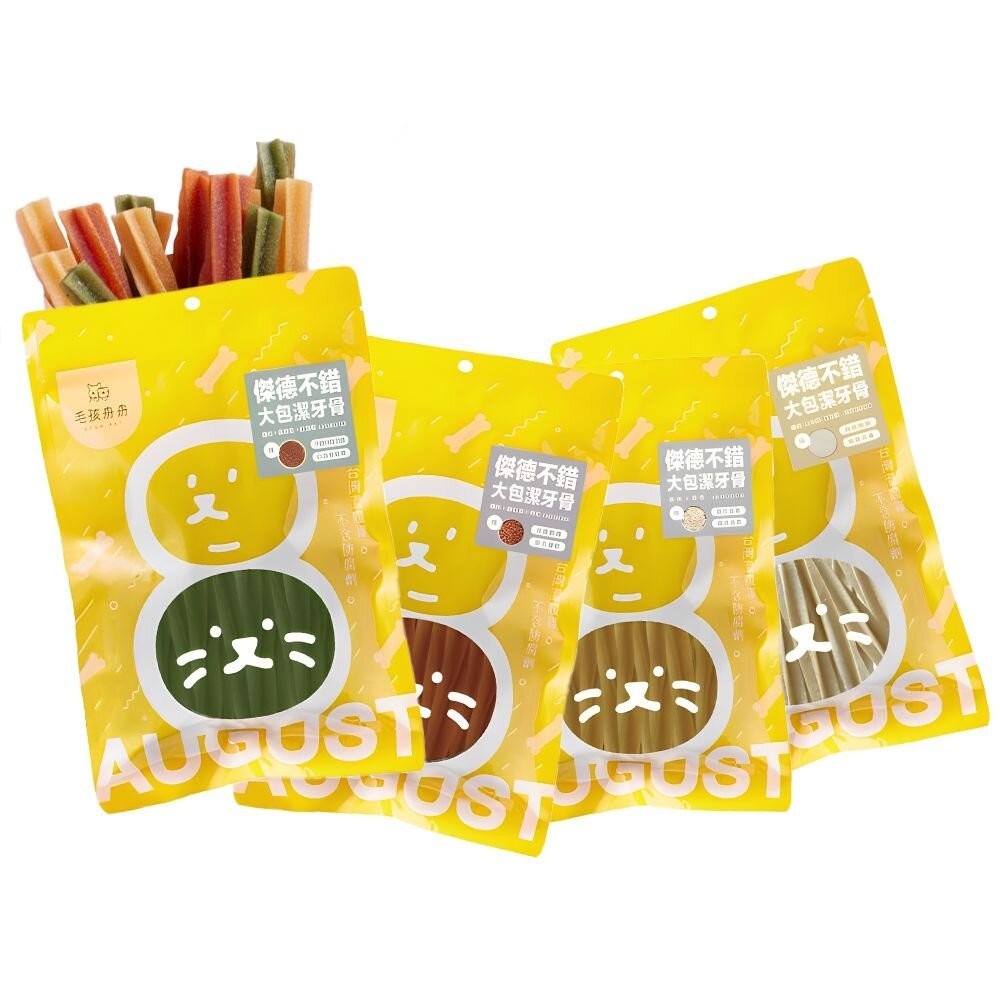 【旺生活】毛孩舟舟 傑德不錯機能軟Q潔牙骨 200g袋裝 機能潔牙骨 潔牙 潔牙骨 寵物潔牙骨 狗零食-細節圖2