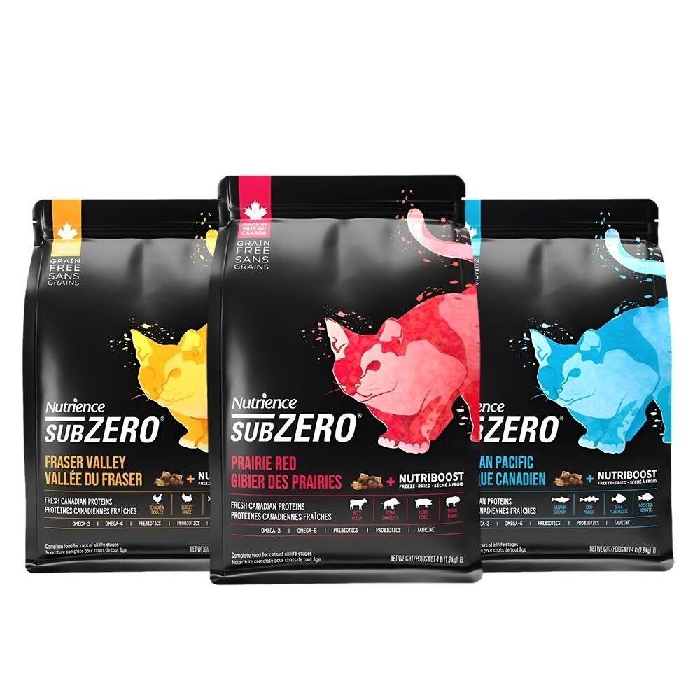 【旺生活】紐崔斯 Nutrience 黑鑽頂級無穀凍乾貓糧 1.8KG/4.5KG 貓飼料 貓糧-細節圖2