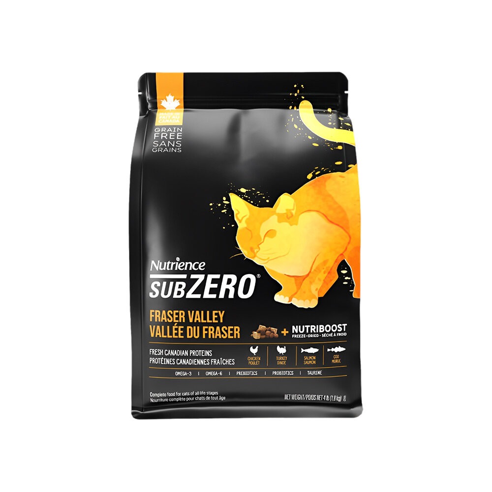 【旺生活】紐崔斯 Nutrience 黑鑽頂級無穀凍乾貓糧 1.8KG/4.5KG 貓飼料 貓糧-規格圖9