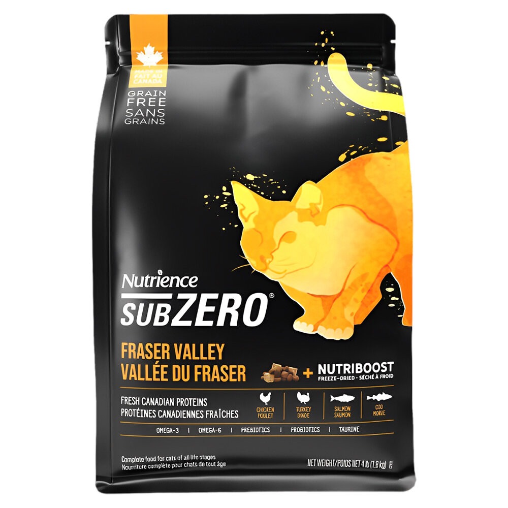 【旺生活】紐崔斯 Nutrience 黑鑽頂級無穀凍乾貓糧 1.8KG/4.5KG 貓飼料 貓糧-規格圖9