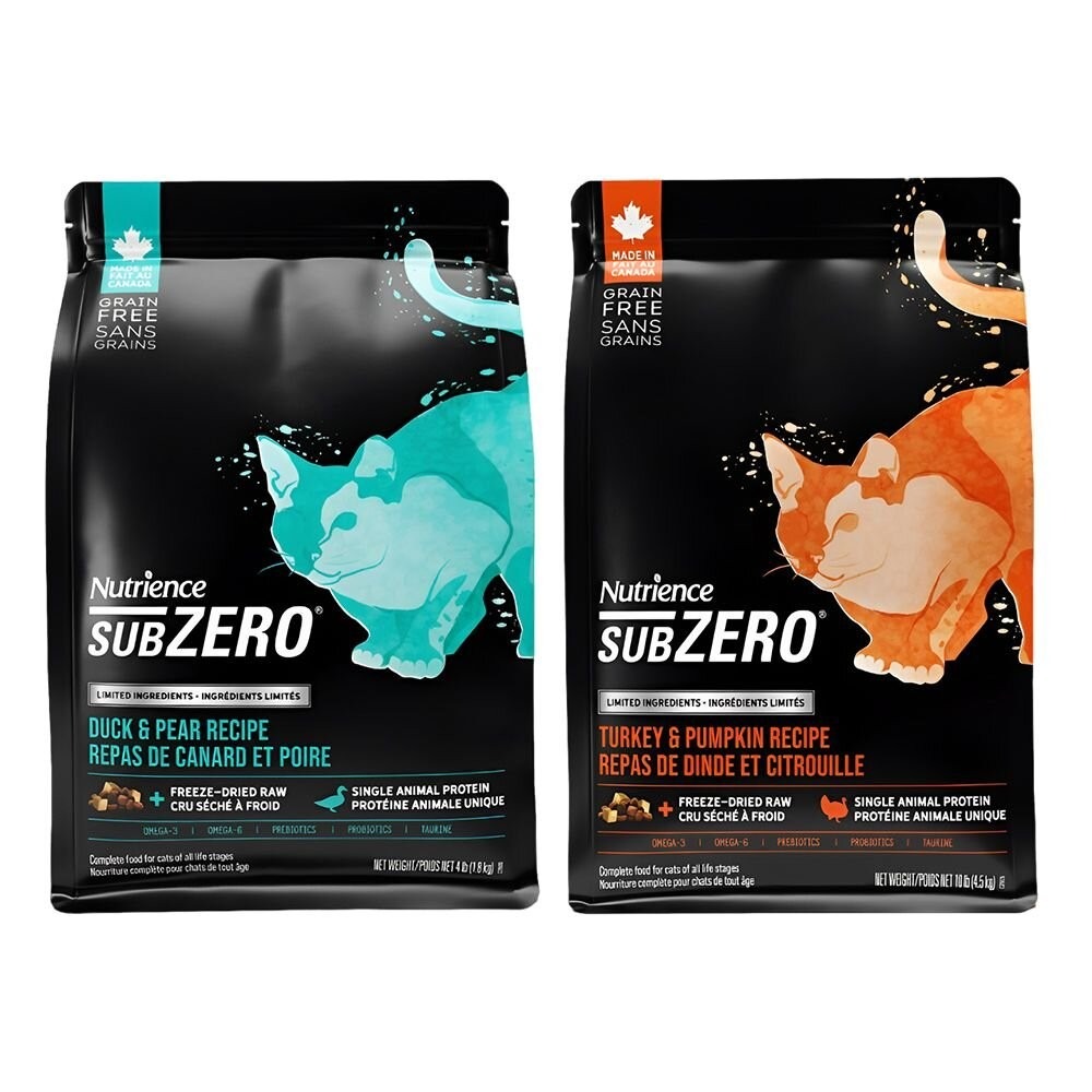 【旺生活】紐崔斯Nutrience 單一蛋白黑鑽頂級無穀凍乾貓糧 1.8KG/4.5KG 貓飼料 貓糧-細節圖2