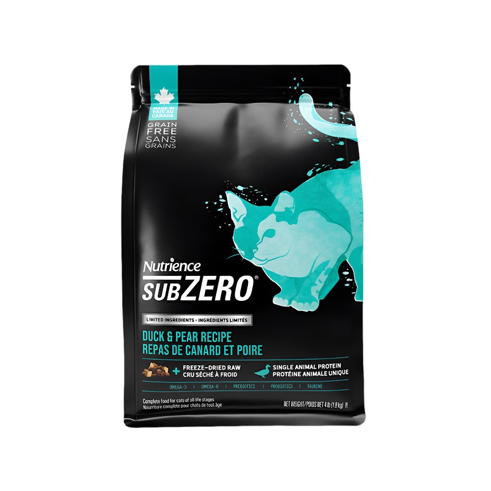 【旺生活】紐崔斯Nutrience 單一蛋白黑鑽頂級無穀凍乾貓糧 1.8KG/4.5KG 貓飼料 貓糧-規格圖9