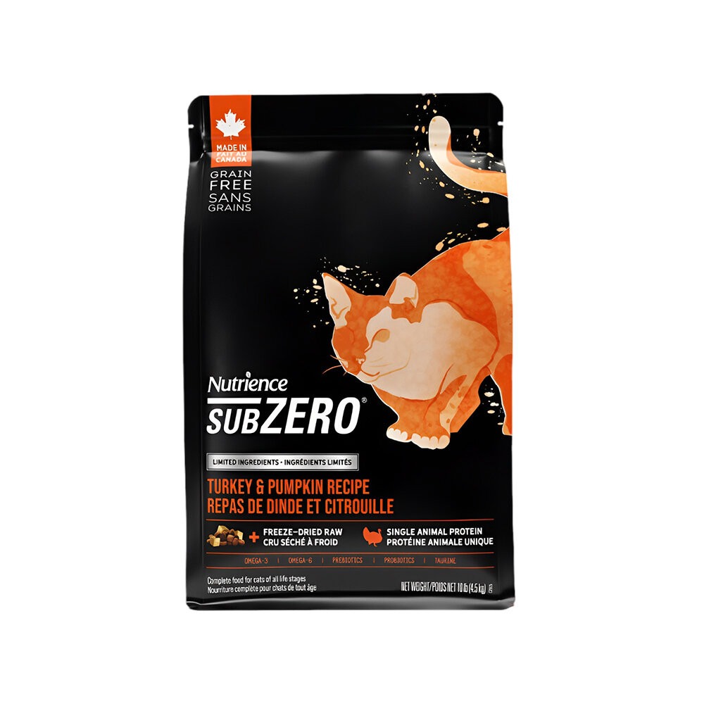 【旺生活】紐崔斯Nutrience 單一蛋白黑鑽頂級無穀凍乾貓糧 1.8KG/4.5KG 貓飼料 貓糧-規格圖9