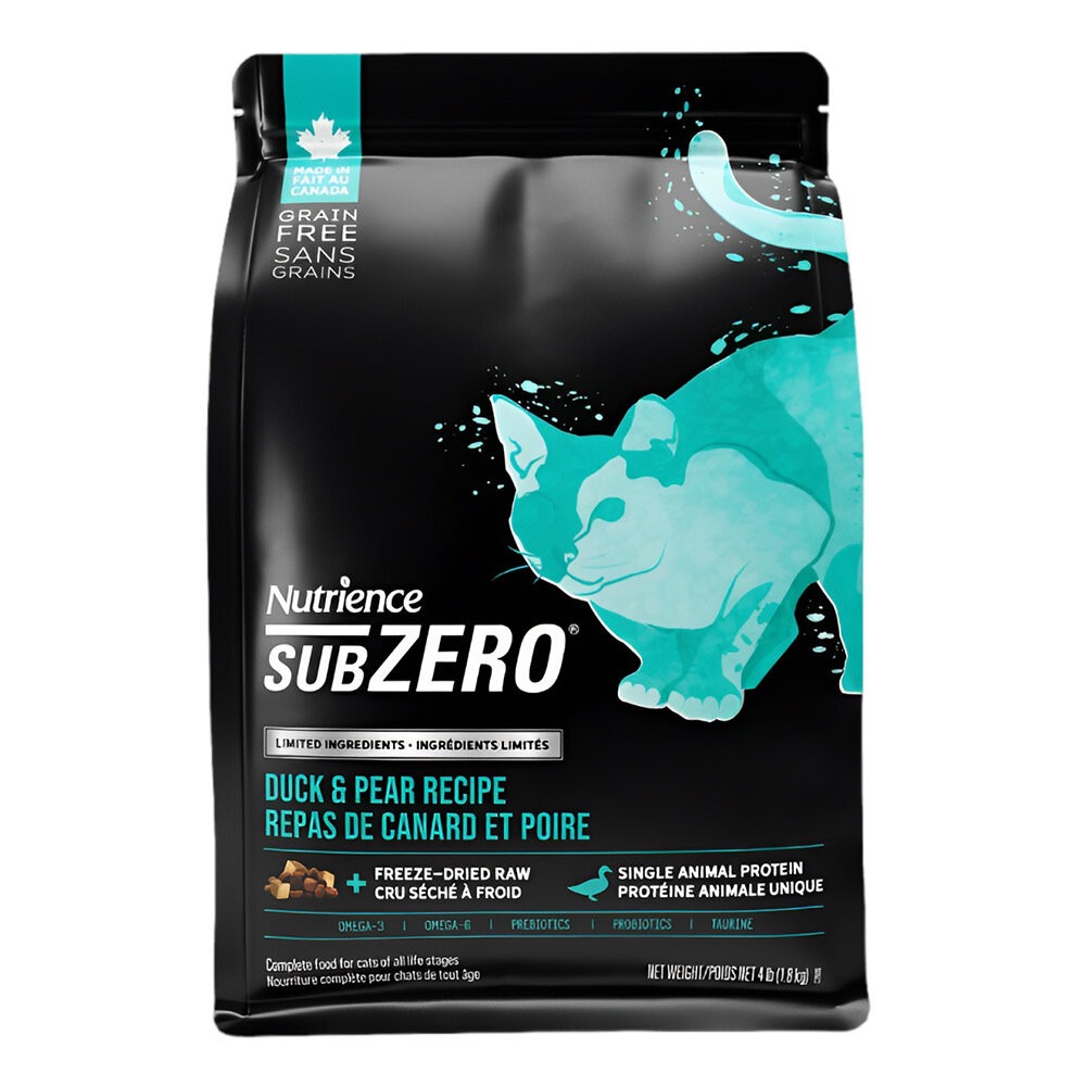 【旺生活】紐崔斯Nutrience 單一蛋白黑鑽頂級無穀凍乾貓糧 1.8KG/4.5KG 貓飼料 貓糧-規格圖9