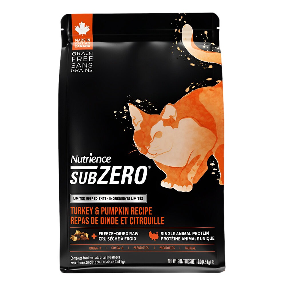 【旺生活】紐崔斯Nutrience 單一蛋白黑鑽頂級無穀凍乾貓糧 1.8KG/4.5KG 貓飼料 貓糧-規格圖9