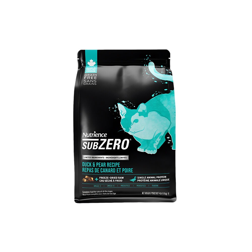 【旺生活】紐崔斯Nutrience 單一蛋白黑鑽頂級無穀凍乾貓糧 500G 分裝包 試吃包 貓飼料 貓糧-規格圖9