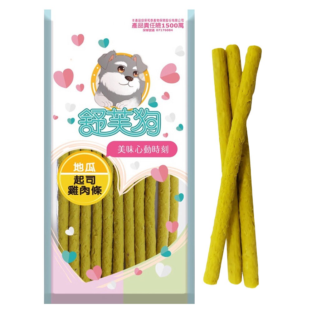 【旺生活】舒芙狗 雞肉條 軟性狗零食 雞肉 起司 鮭魚 狗肉條 老犬 狗狗 訓練零食 點心 狗零食-規格圖7