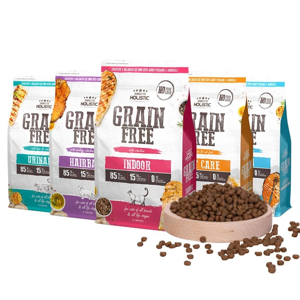 【旺生活】ABSOLUTE HOLISTIC  超越巔峰 無穀貓糧 4.54kg 低敏 貓飼料-細節圖2