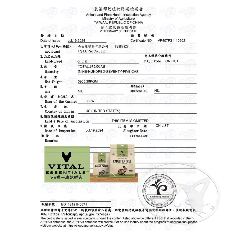 【旺生活】VITAL VE唯一 凍乾鮮肉犬用生食餐 試吃包 冷凍乾燥主食 顆粒/方塊肉餅 狗飼料 凍乾-細節圖5