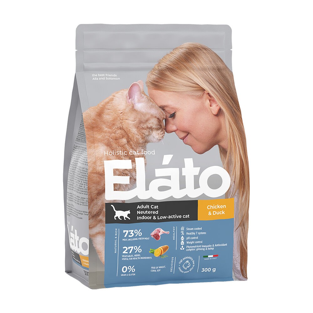 【旺生活】Elato 杜莎 天然無榖貓糧 300g 貓乾糧 成貓 低敏配方 貓飼料 無穀貓飼料-規格圖10