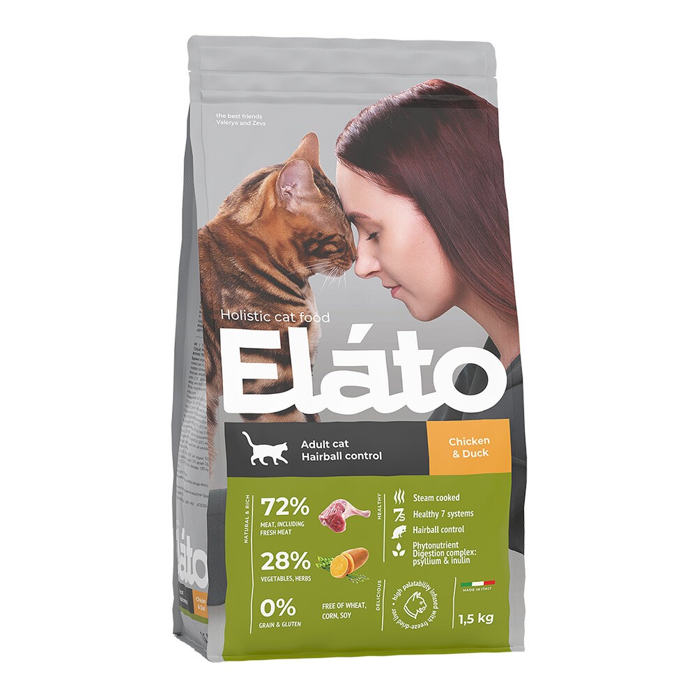 【旺生活】Elato 杜莎 天然無榖貓糧 1.5KG 貓乾糧 成貓 低敏配方 貓飼料 無穀貓飼料-規格圖10