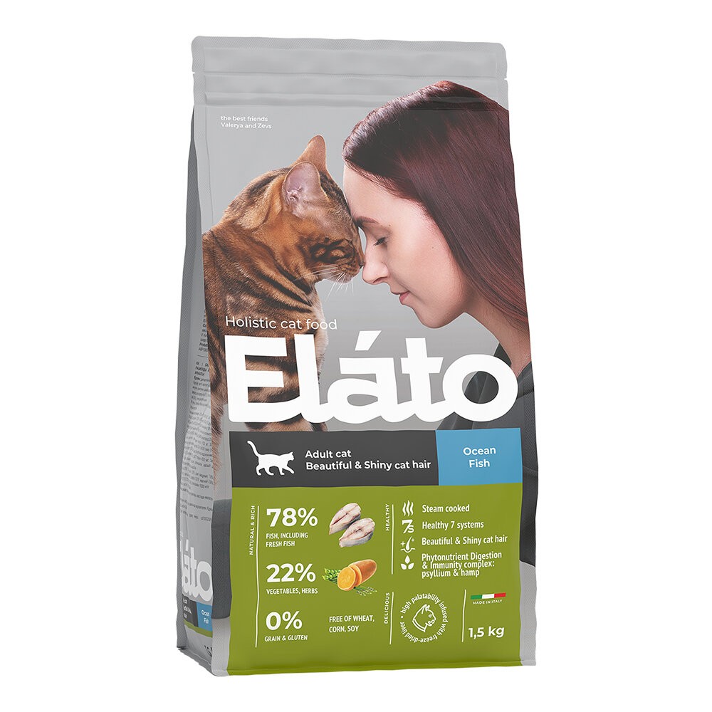 【旺生活】Elato 杜莎 天然無榖貓糧 1.5KG 貓乾糧 成貓 低敏配方 貓飼料 無穀貓飼料-規格圖10