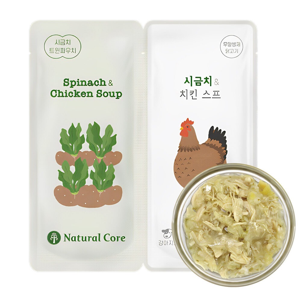 【旺生活】NATURAL CORE 自然核心 狗狗營養湯雙袋 40gx2入 犬餐包 狗餐包 狗補水-規格圖9