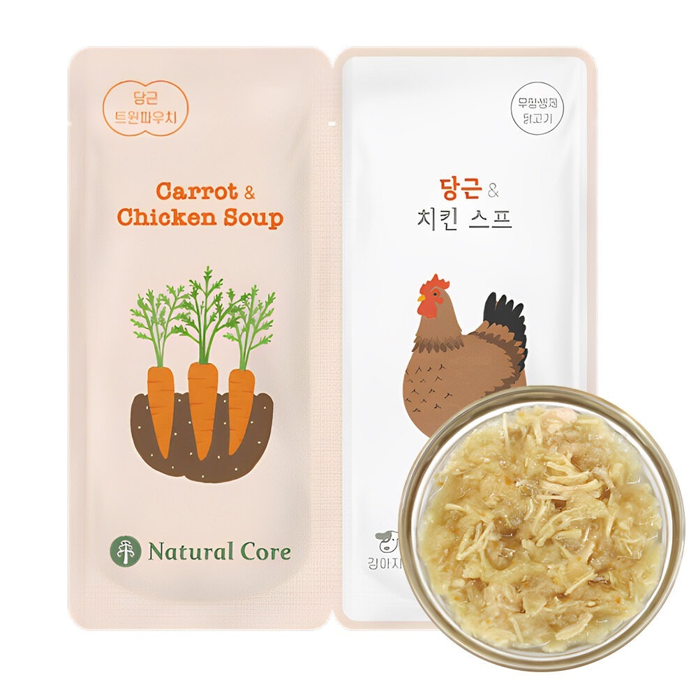 胡蘿蔔+雞肉 40gx2入
