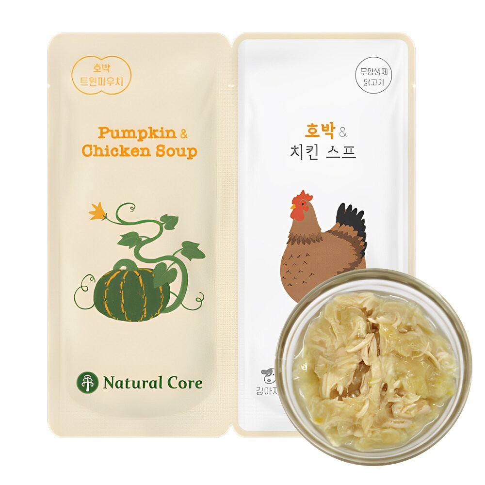 【旺生活】NATURAL CORE 自然核心 狗狗營養湯雙袋 40gx2入 犬餐包 狗餐包 狗補水-規格圖9