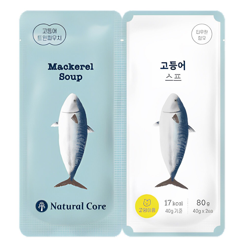 【旺生活】NATURAL CORE 自然核心 貓咪營養湯雙袋 40gx2入 貓餐包 貓湯包 貓補水-規格圖9