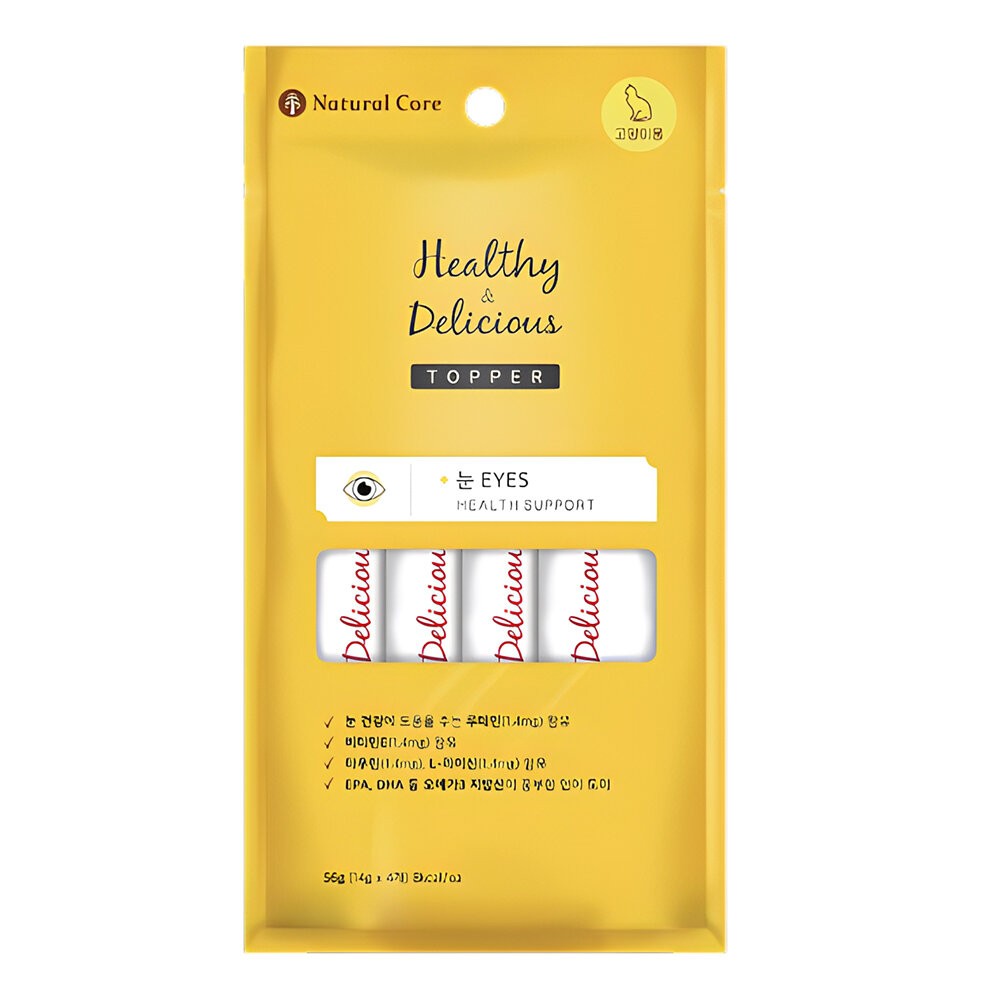 【旺生活】韓國 NATURAL CORE 自然核心 Healthy Topper 保健貓肉泥 貓肉泥-規格圖11