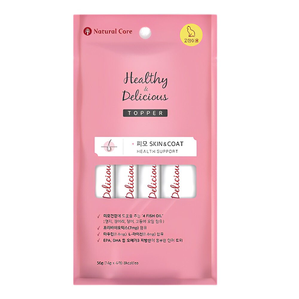 【旺生活】韓國 NATURAL CORE 自然核心 Healthy Topper 保健貓肉泥 貓肉泥-規格圖11