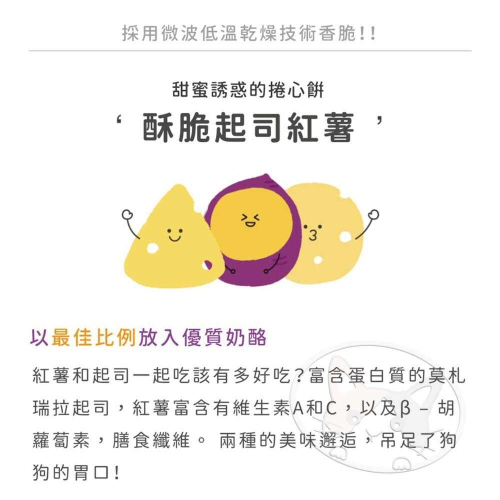 【旺生活】韓國 NATURAL CORE 自然核心 起司捲心餅乾 狗零食 狗起司 狗餅乾-細節圖7