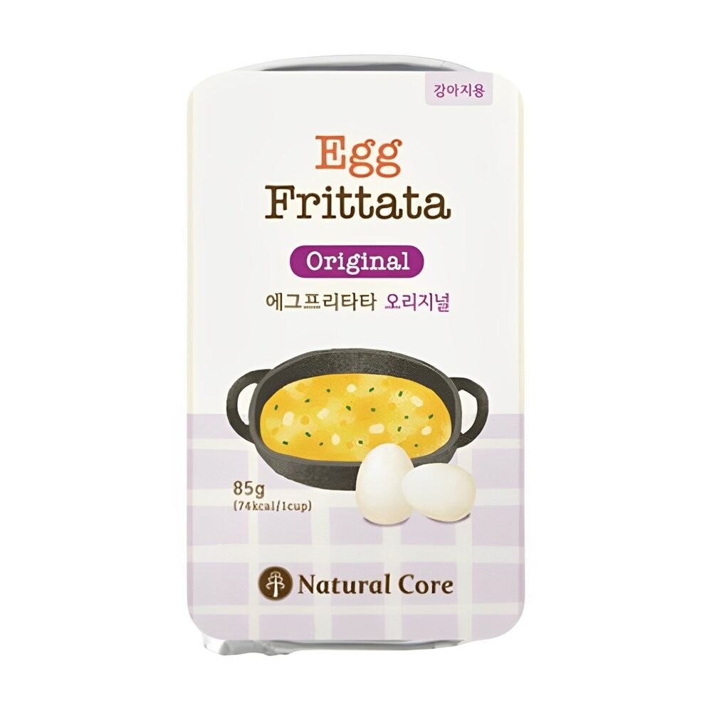 【旺生活】韓國 NATURAL CORE 自然核心 義式烘蛋 蒸蛋 狗零食 狗點心 蒸蛋泥 開封即食-規格圖11