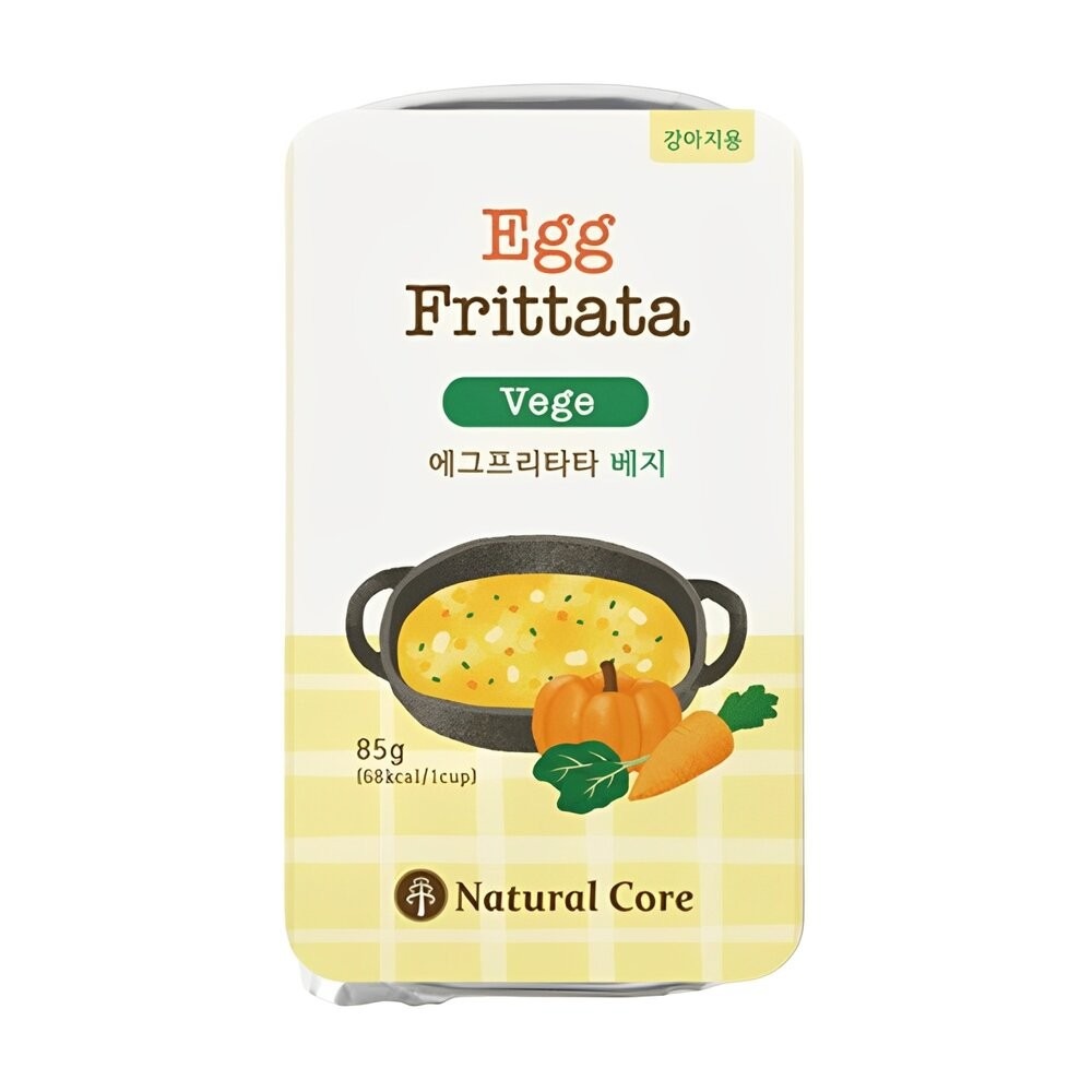 【旺生活】韓國 NATURAL CORE 自然核心 義式烘蛋 蒸蛋 狗零食 狗點心 蒸蛋泥 開封即食-規格圖11