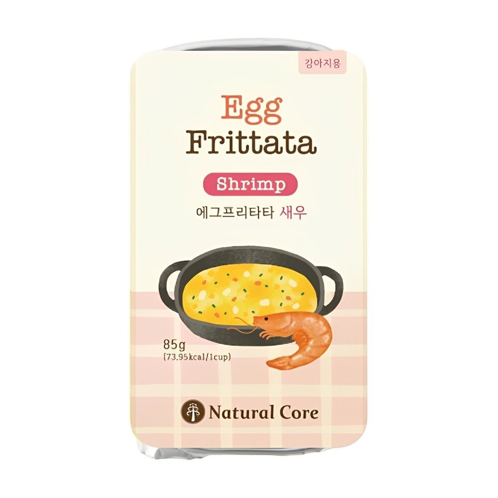 【旺生活】韓國 NATURAL CORE 自然核心 義式烘蛋 蒸蛋 狗零食 狗點心 蒸蛋泥 開封即食-規格圖11