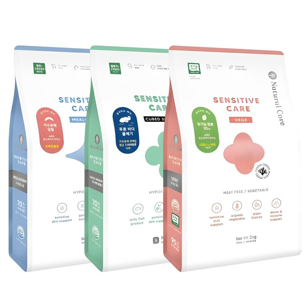 【旺生活】韓國 NATURAL CORE 自然核心 敏感護理狗飼料 1.2KG/3KG/7KG 狗飼料-細節圖2