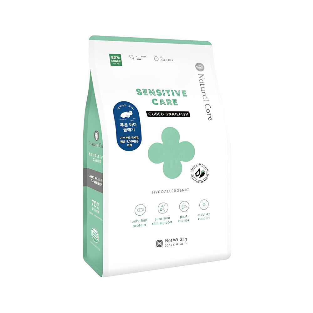 【旺生活】韓國 NATURAL CORE 自然核心 敏感護理狗飼料 1.2KG/3KG/7KG 狗飼料-規格圖11