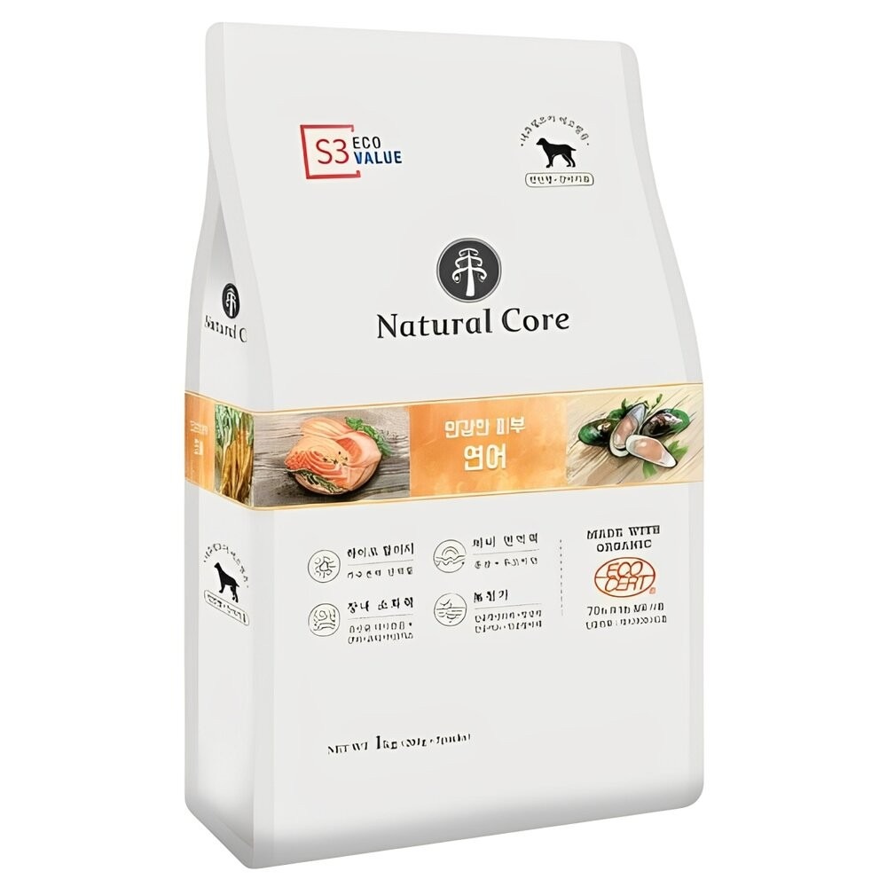 【旺生活】韓國 NATURAL CORE 自然核心 ECO低敏水解蛋白狗糧 1KG/6KG 狗飼料-規格圖10