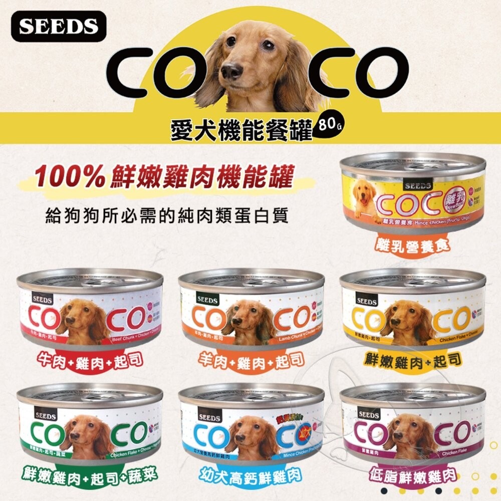 【旺生活】惜時 COCO機能犬餐罐 80g/170g 主食犬餐包 犬主食罐 主食餐包 犬罐頭 犬餐包-細節圖5