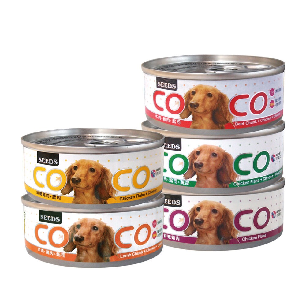 【旺生活】惜時 COCO機能犬餐罐 80g/170g 24入/箱 主食罐 狗主食罐 狗罐 犬罐頭-規格圖11
