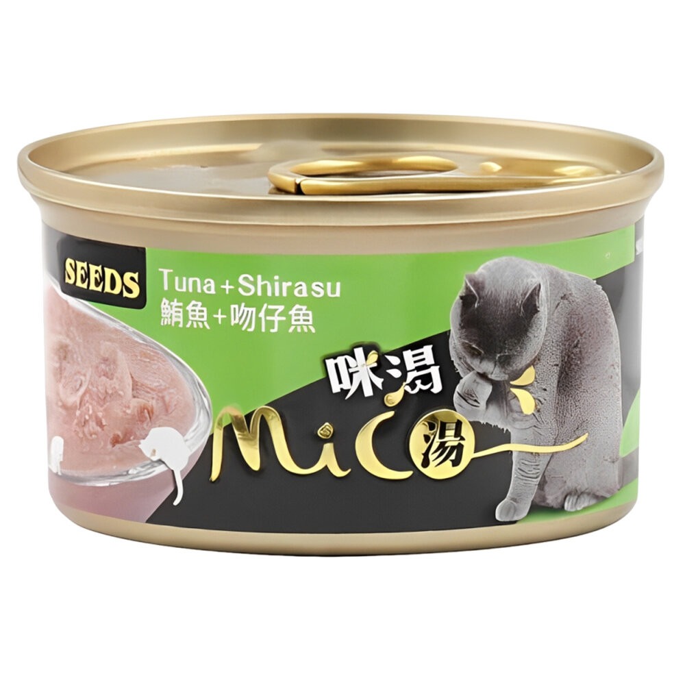 【旺生活】Mico 咪渴機能貓湯罐 85g 24入/箱 惜時 Seeds 貓罐頭 副食罐 補水罐 貓罐-規格圖11