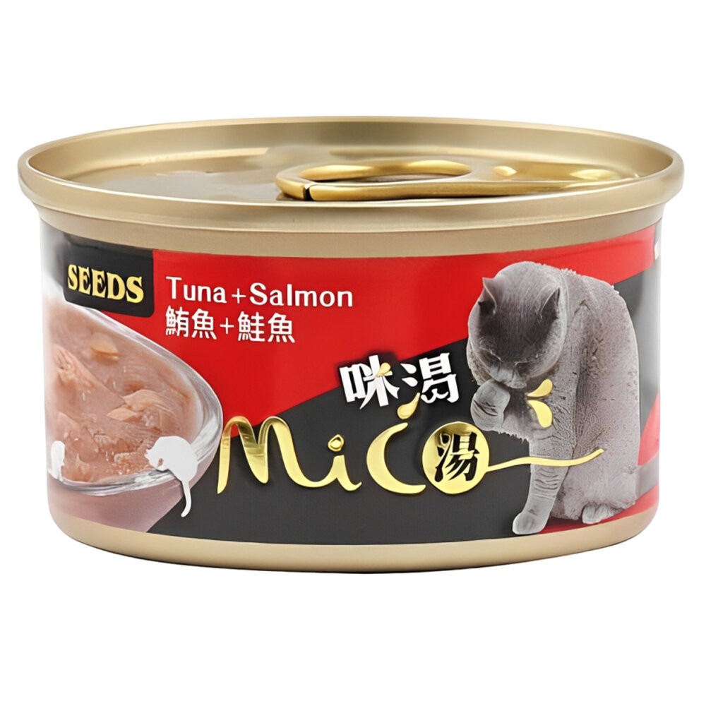【旺生活】Mico 咪渴機能貓湯罐 85g 24入/箱 惜時 Seeds 貓罐頭 副食罐 補水罐 貓罐-規格圖11