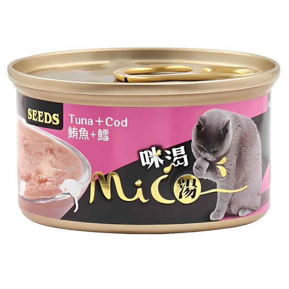 【旺生活】Mico 咪渴機能貓湯罐 85g 24入/箱 惜時 Seeds 貓罐頭 副食罐 補水罐 貓罐-規格圖11
