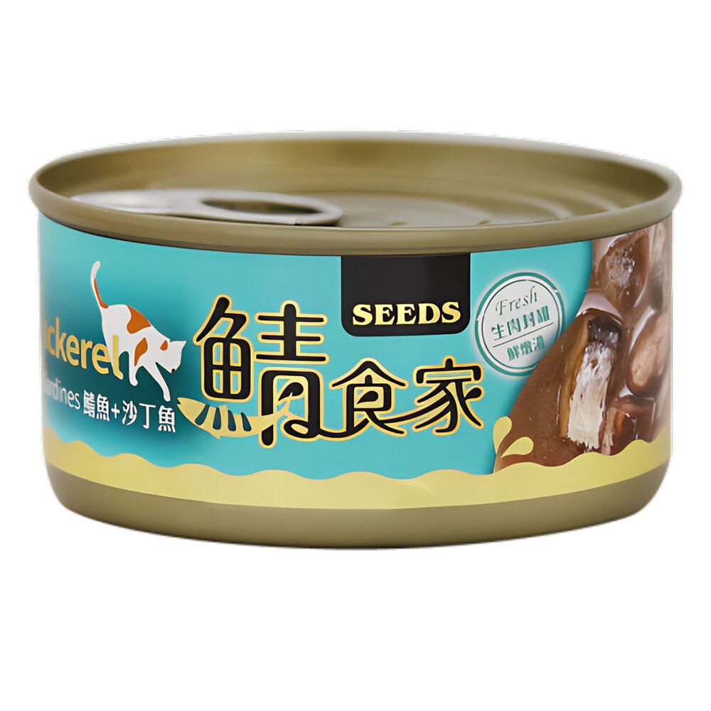 【旺生活】鯖食家燉湯貓罐 170g 24入/箱 鯖食家 惜時SEEDS湯罐 燉湯 高壓煲湯 貓罐頭-規格圖10