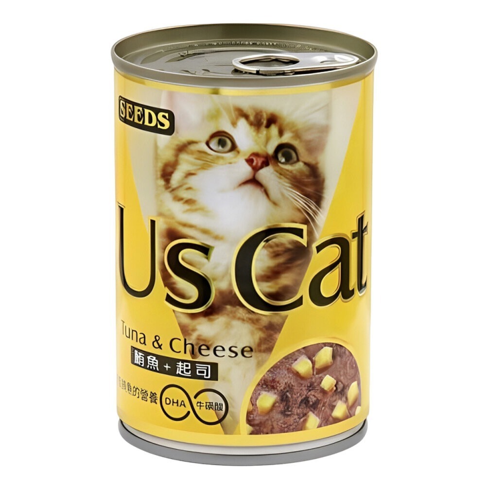【旺生活】US CAT愛貓餐罐400g 24入/箱 SEEDS 貓罐頭 機能餐罐 大份量餐罐 貓餐罐-規格圖9